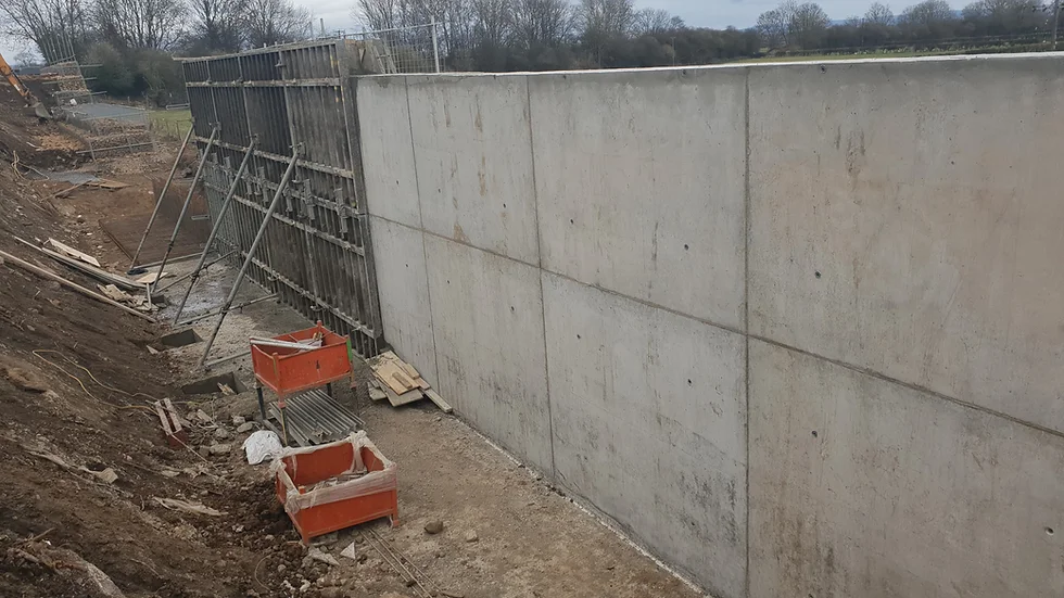 4m+ Retaining Wall